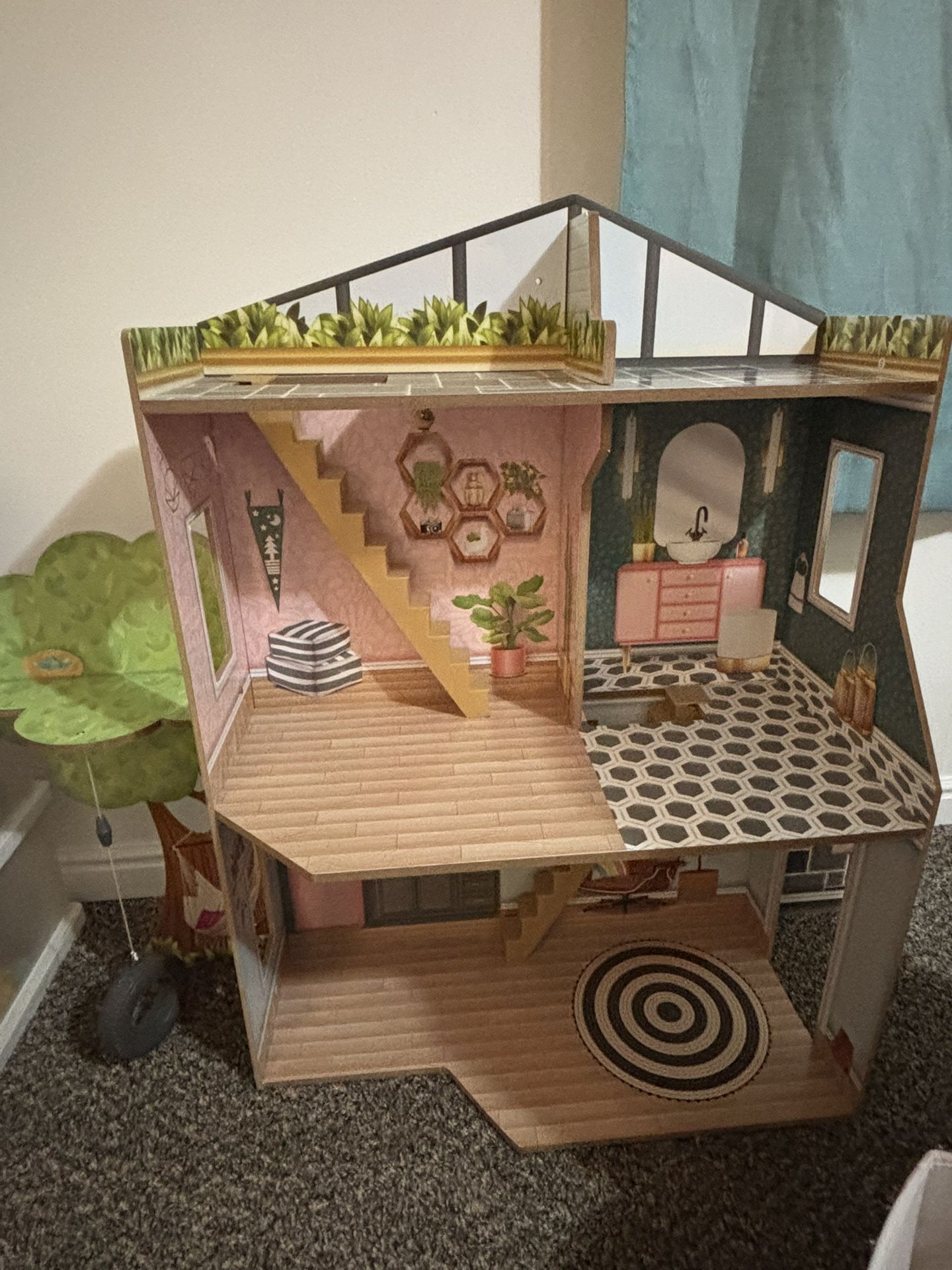 Kid craft Doll/barbie House And Items