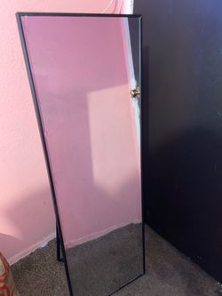 Full Length Floor Mirror Black Frame