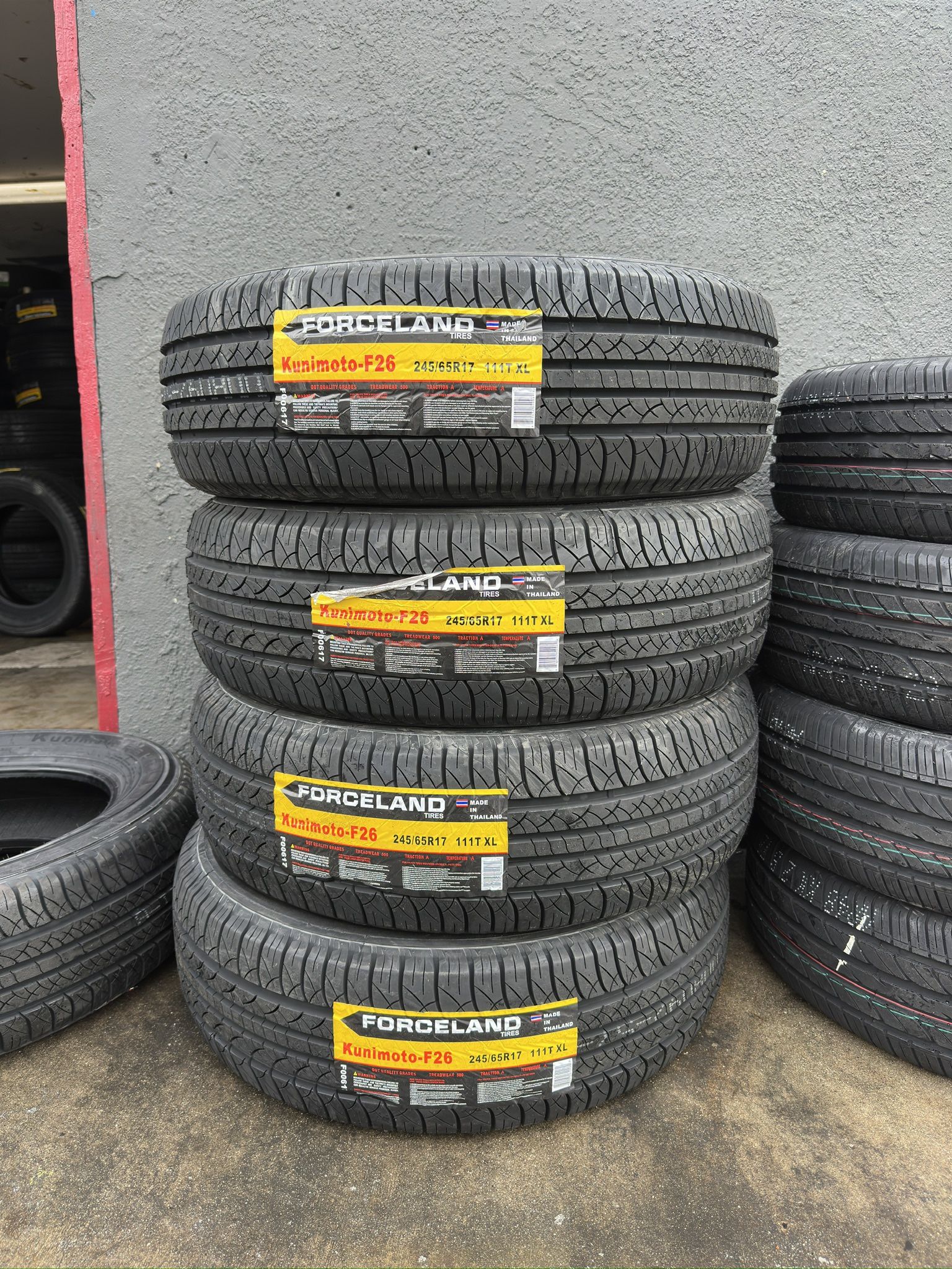 245/65R17 FOUR BRAND NEW TIRES