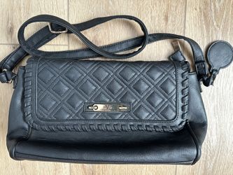 Italia Versace 19-69 Abbigliamento Sportivo SRL Milano Black Purse Handbag