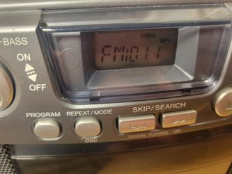 AIWA CSD-TD901 AM FM CD CASSETTE PORTABLE BOOMBOX RADIO/ Vintage