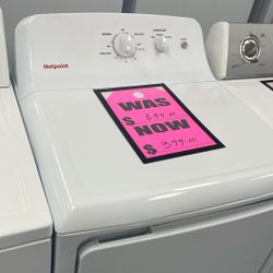 Used Hotpoint Dryer. 1 Year Warranty 