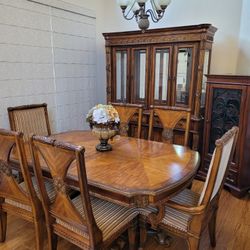 Dining Table With China Cabinet