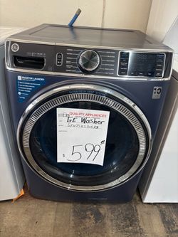 Premium GE Smart Front-Load Washer