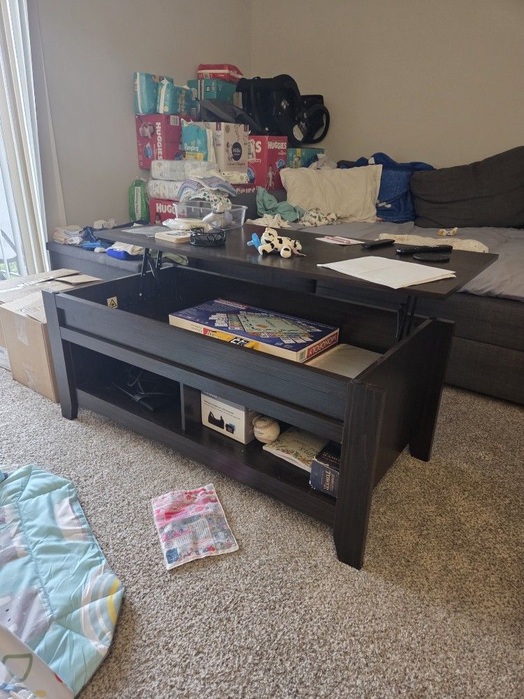 Dark Brown Coffee Table