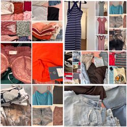 Huge over 80pc Woman Junior Clothes Lot Western Boot Barn Ariat Levi’s Size S/m 27 (4-6) New great deal L@@k