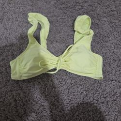 Yellow Baithing Suit Top