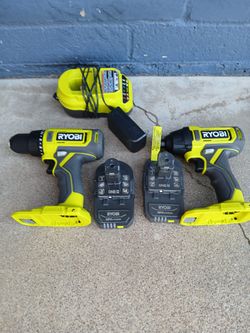 DRILL SET RYOBI