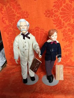 Mark Twain dolls