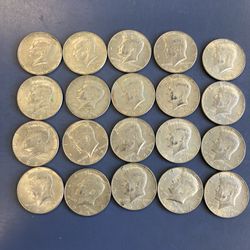 $10 Roll (20) 40% Silver Kennedy halves