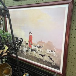 Huntsman & Hounds Framed Print