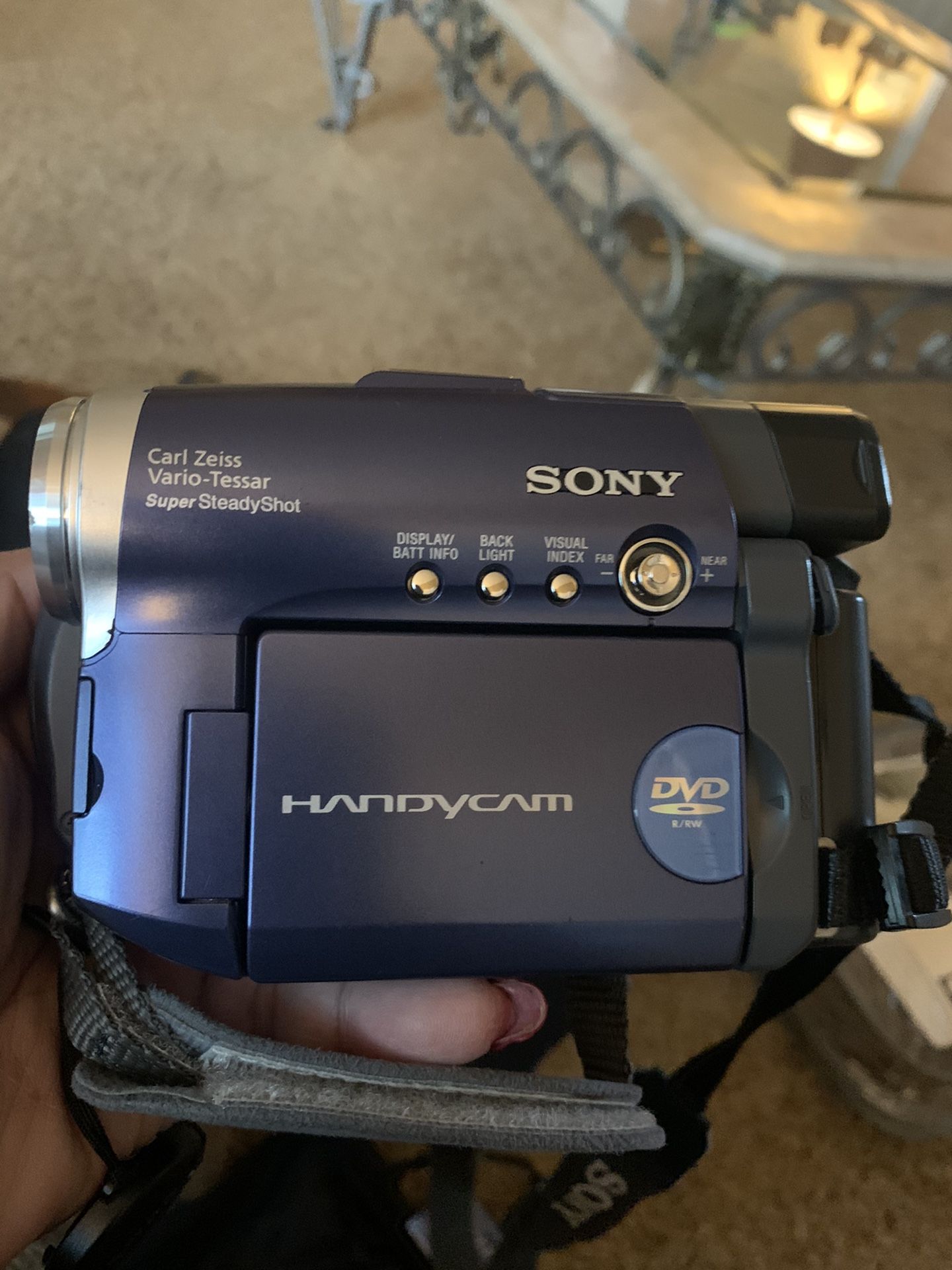 DVD CAMCORDER WITH CASE AND DVDs