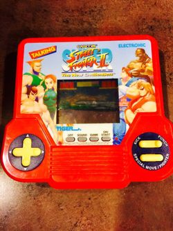 Street fighter 2 Tiger Handheld