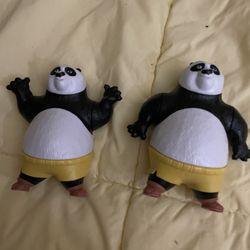 Set Of 2 Kong Fu panda Figurines