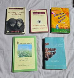 Literary Memoirs & Book Club Picks

$20 for all (5 books)