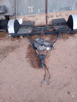 Heavy Duty Car Dolly With 3500 Ton Wrench 