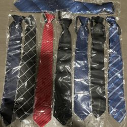 Tie - New - Easy To Use Zip On Tie- Quick And Ready To Go - Wedding - Interview - Meetings - Date Night - Special Events And More