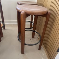 4 West Elm Counter Stools