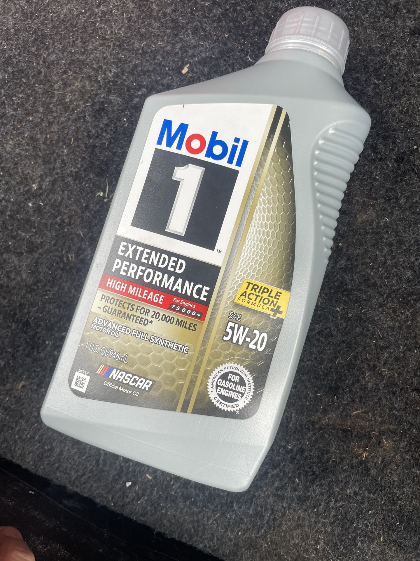 MOBIL 5W-20 EXTENDED PERFORMANCE HIGH MILEAGE 5W-20 OIL FOR OIL CHANGE