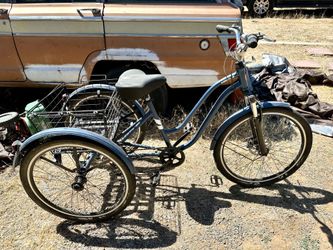 Viribus “26-inch & 7-speed Adult Tricycle, Blue”