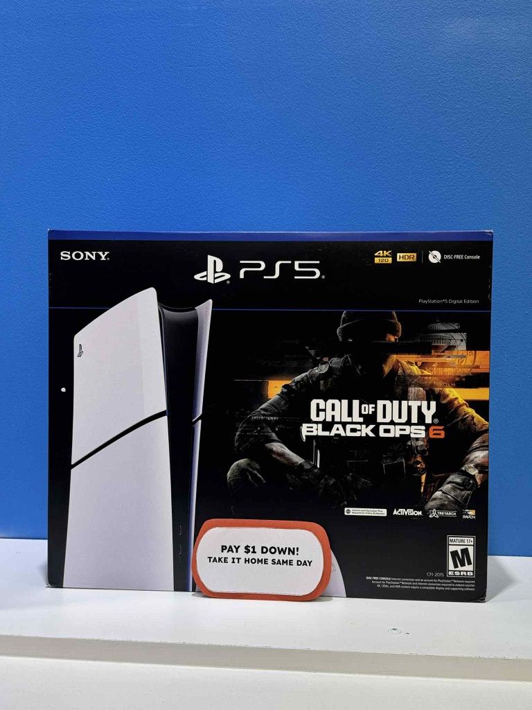 Playstation 5 PS5 Gaming Console New - Pay $1 DOWN AVAILABLE - NO CREDIT NEEDED