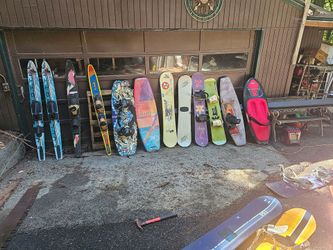 Waterboards, snowboards, ladders make me an offer for them all.