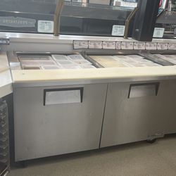 True Refrigerator Open Unit