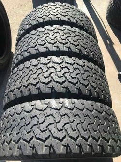 315-70-17 bfgoodrich All Terrain