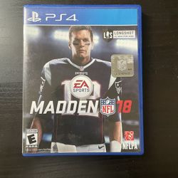 Madden NFL 18: PS4