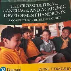 The Crosscultural, Language, and Academic Development Handbook Sixth Edition 