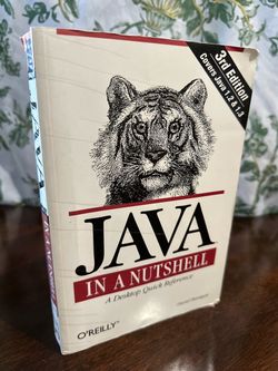 Java in a Nutshell 3rd Edition O'Reilly Book