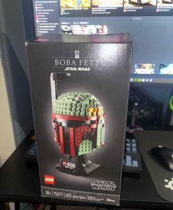 Boba fett lego helmet 75277