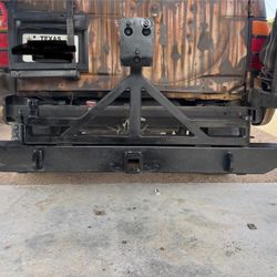 DIY Hitch Receiver Tire Swing Out Carrier 