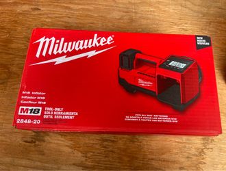 Milwaukee M18 Inflator 2848-20 Tool only