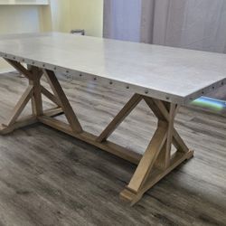 Coaster Webber Dining Table - Driftwood