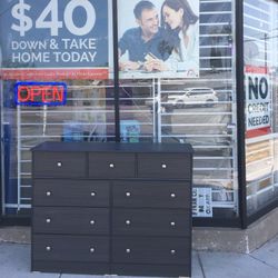 Dresser 9 Drawers In Any Color New-size-56W-16D-43H