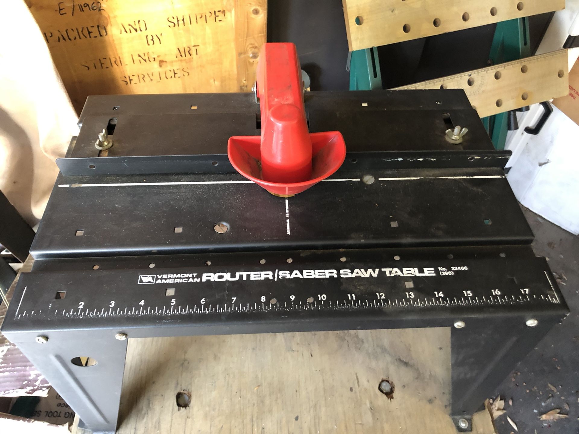 Router/Saber saw table