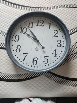 wall clock 15x15