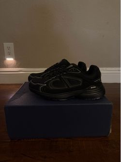 All Black Dior B30 Shoes