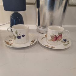 Mikasa Maxima Belle Terre – 12 Cups & Saucers – Fine China