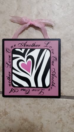 Girls room wall signs