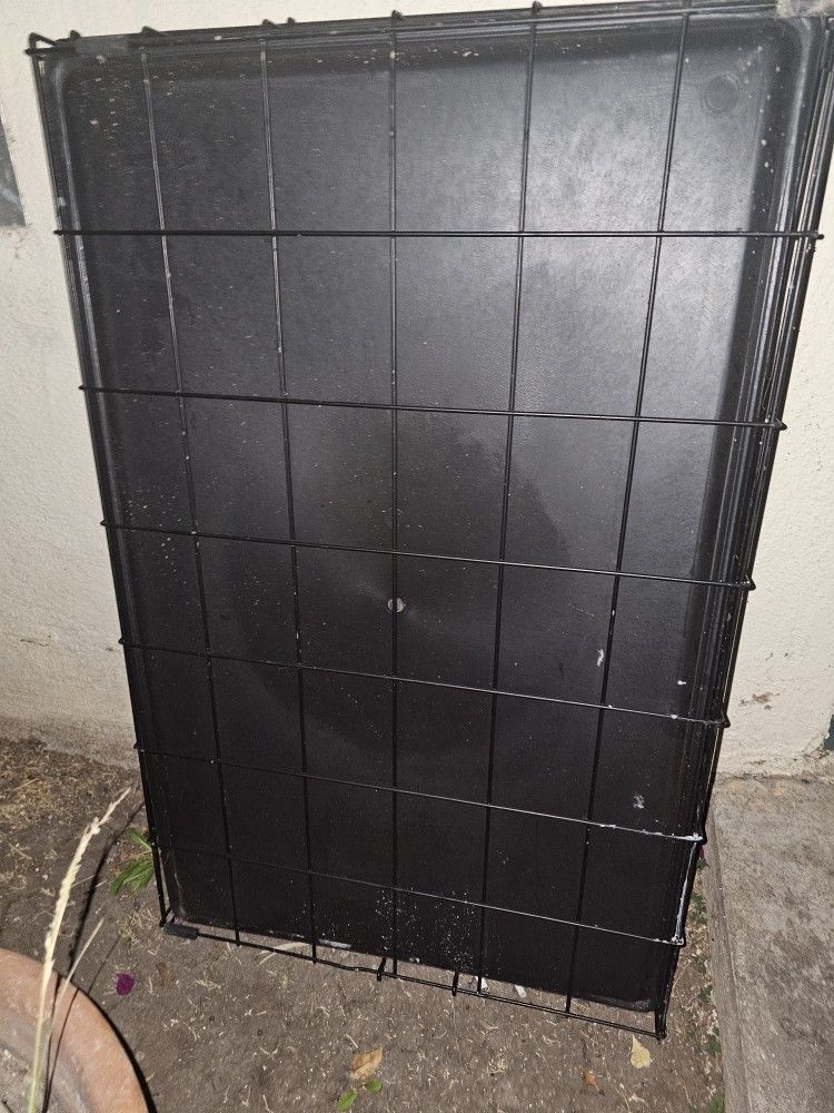 Small/medium Animal Cage With Composite Plastic Bottom Tray