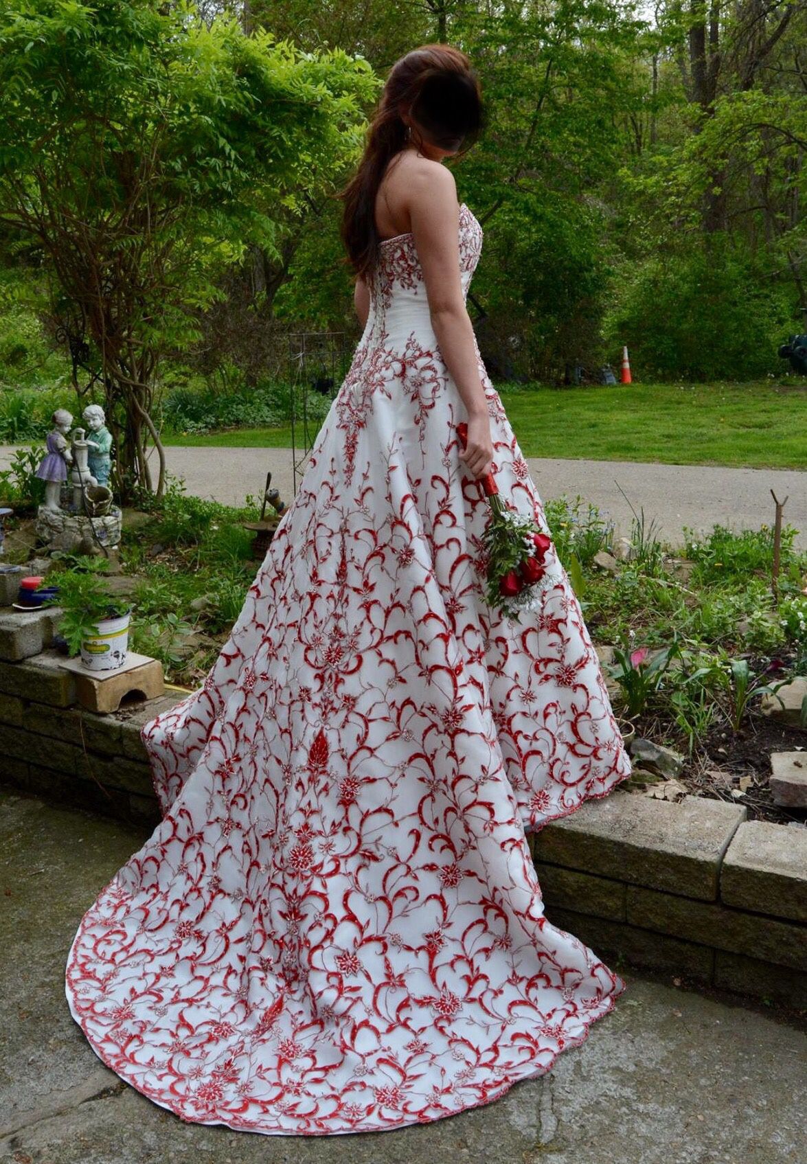 Posh brides prom gown