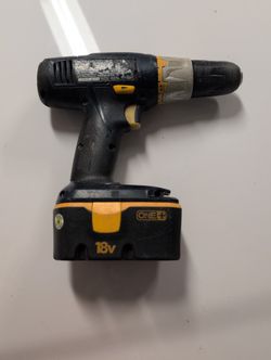 18V ONE+™ Drill Kit P204 18 volt With Ni-cad Battery One+ Battery