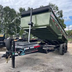 Horizon 7 x 14 High Side 14k Dump Trailer