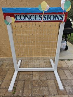 Wooden Concession Stand Prop 