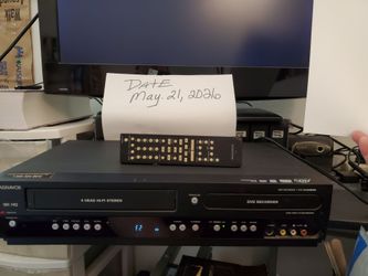 Magnavox vcr/dvd player & recorder