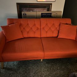 Orange Futon