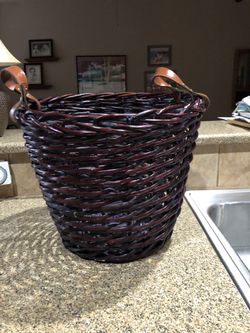 DECORATIVE BASKET-STORAGE (TWO)