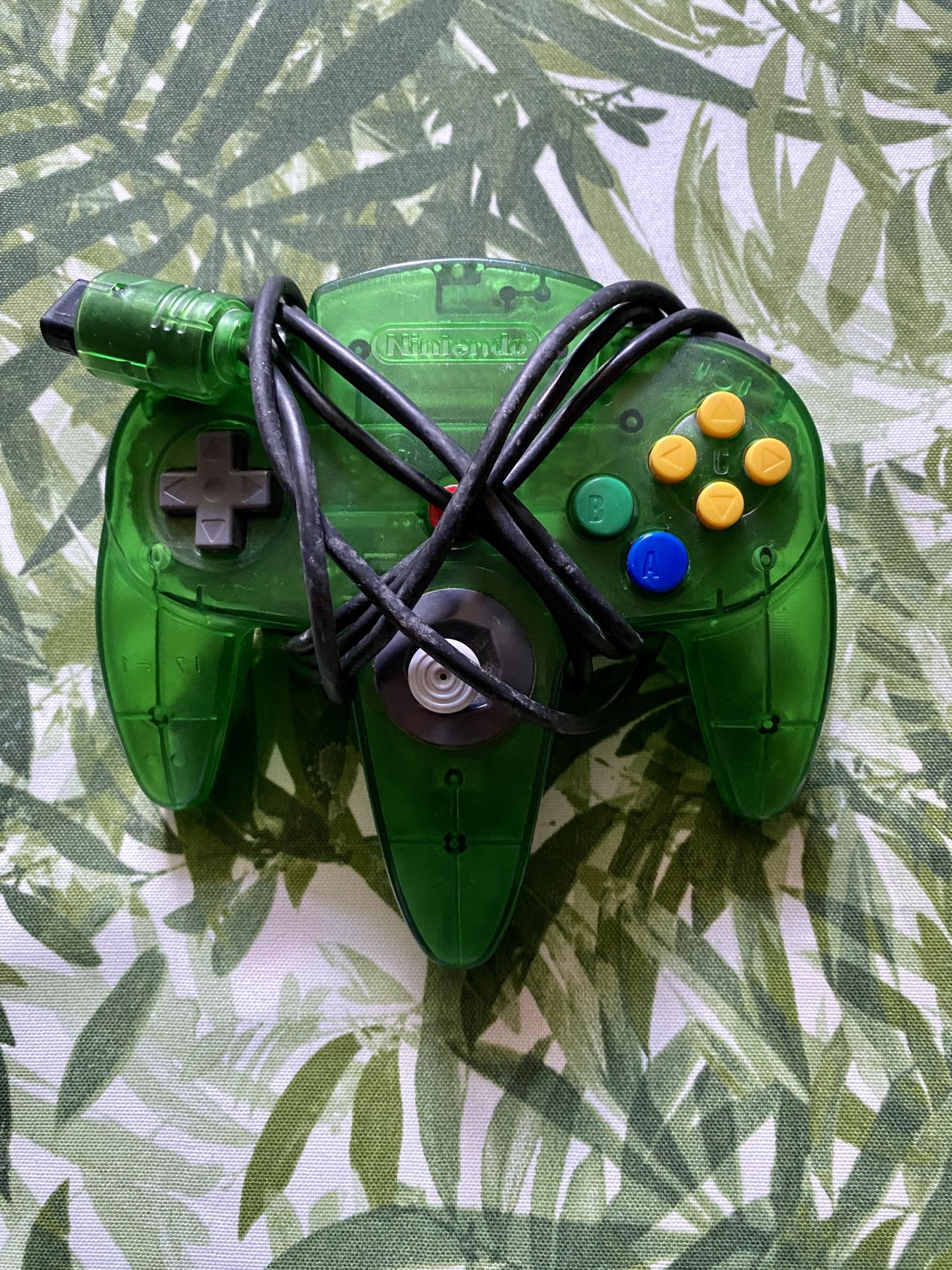 Authentic Nintendo 64 Controller - Jungle Green